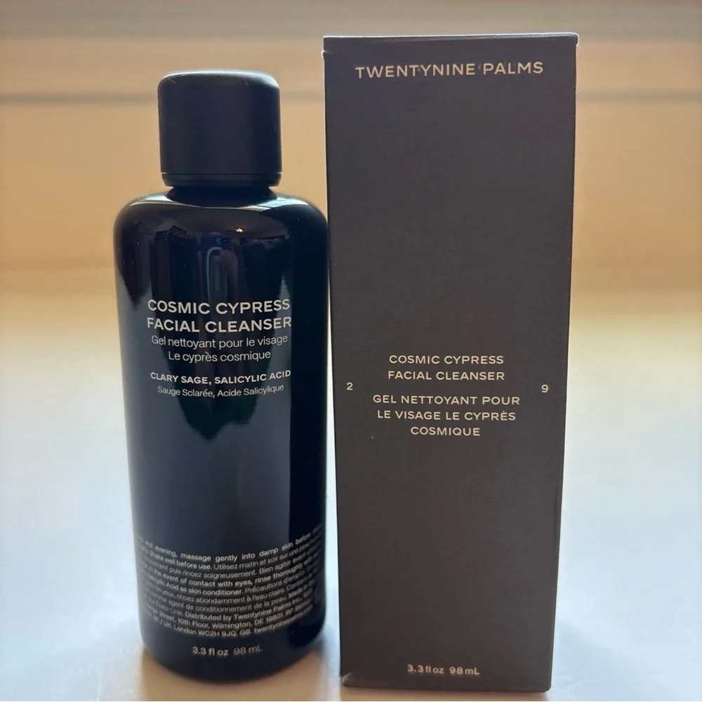 Twenty Nine Palms Cosmic Cypress Facial Cleanser & Santa Ana‎ Salve Moisturizer